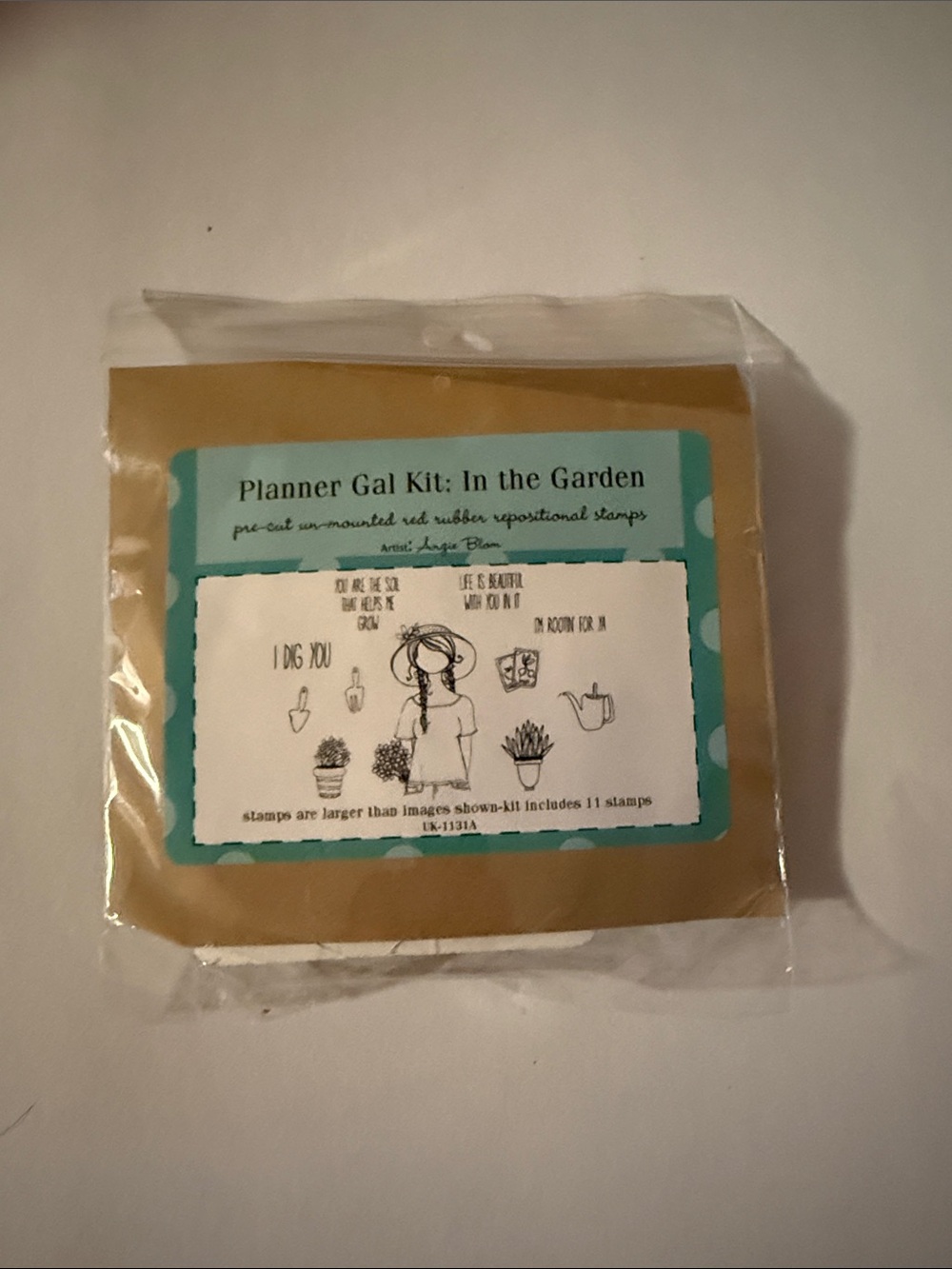 In the Garden Rubber Stamp Set -